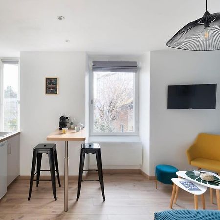 L'Eden Studio Moderne Et Lumineux Proche Centre Rennes Bagian luar foto
