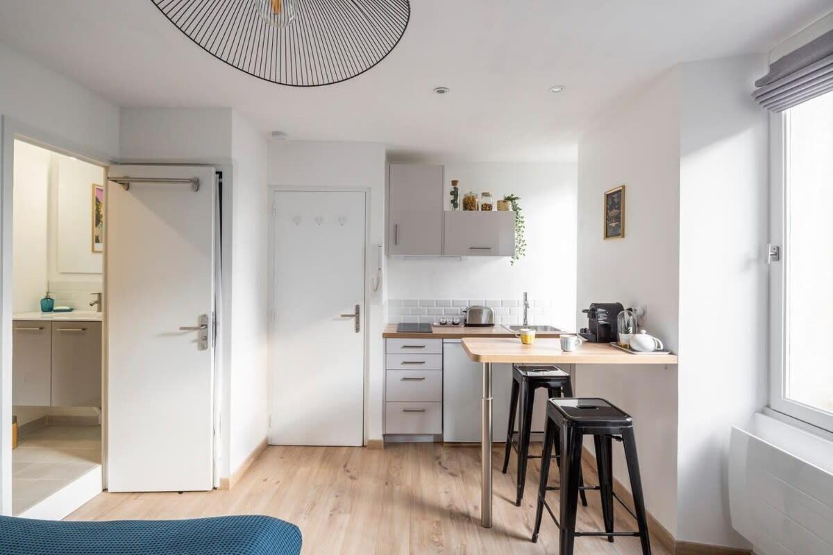 L'Eden Studio Moderne Et Lumineux Proche Centre Rennes Bagian luar foto